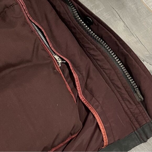 Vintage 90s Goose Down London fog Convertible Liner Shell Oversized parka coat S - Picture 16 of 16